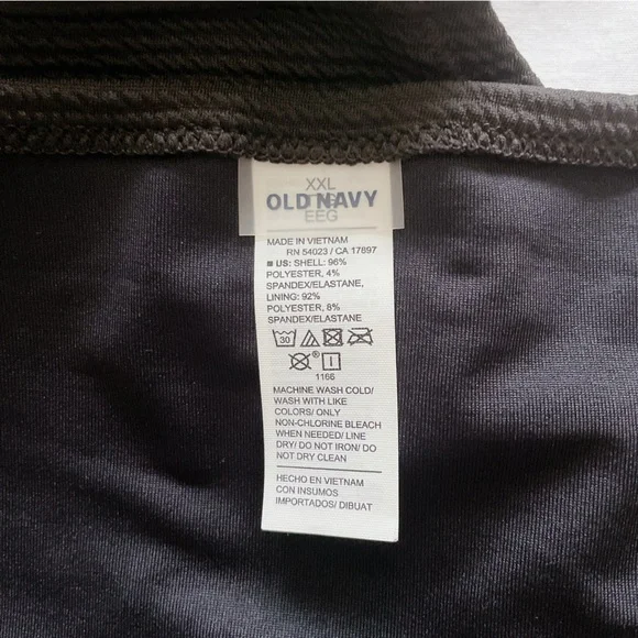 Old Navy Low-rise classic bikini swim bottoms XXL black bathing suit swimsuit - Picture 13 of 15